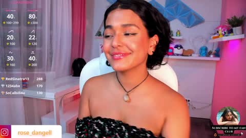 Snapshot of rose_dangel1 chatting on 29, 1, 2025 Rose online show from 29, 1, 2025