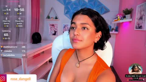 Snapshot of rose_dangel1 chatting on 30, 1, 2025 Rose online show from 30, 1, 2025