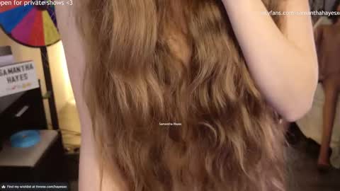 The Real Samantha Hayes haha  online show from 10, 12, 2024