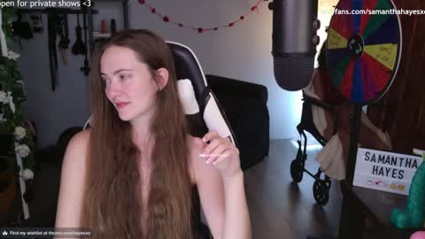 The Real Samantha Hayes haha  online show from 13, 2, 2025