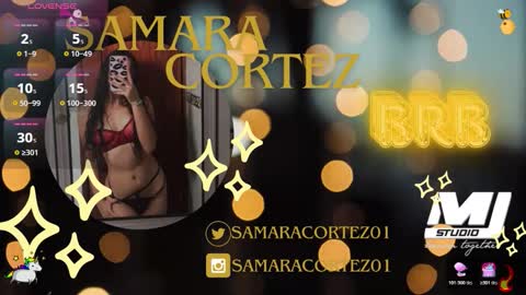 Snapshot of samaracortez chatting on 7, 11, 2025 Sammy online show from 7, 11, 2025