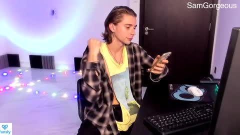 Snapshot of samgorgeous chatting on 3, 3, 2025 Fansly - Top4fans online show from 3, 3, 2025