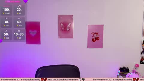 Snapshot of sampuckettbaby chatting on 27, 5, 2026 sampuckettbaby online show from 27, 5, 2026