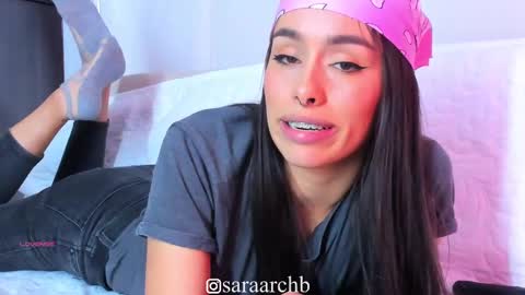 Snapshot of saraarchbould chatting on 6, 3, 2025 Sara online show from 6, 3, 2025