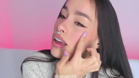 Snapshot of saraarchbould chatting on 29, 10, 2025 Sara online show from 29, 10, 2025