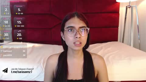 Snapshot of sarasaenz_99 chatting on 18, 1, 2025 Sara online show from 18, 1, 2025