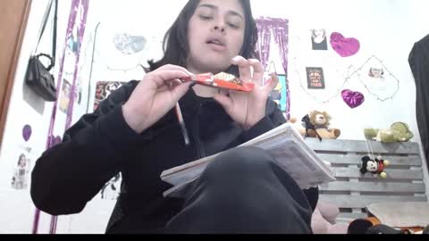 Snapshot of saray_extrovert1 chatting on 19, 12, 2024 Sara Jimenez online show from 19, 12, 2024