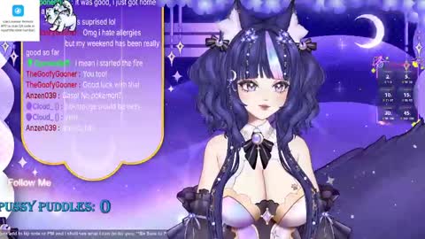 Snapshot of sassykittyn chatting on 30, 3, 2026 Sassy Sami Kittyn online show from 30, 3, 2026