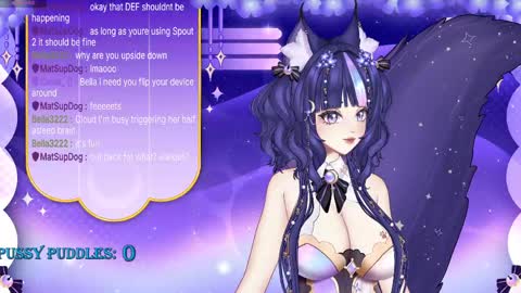 Snapshot of sassykittyn chatting on 9, 4, 2026 Sassy Sami Kittyn online show from 9, 4, 2026