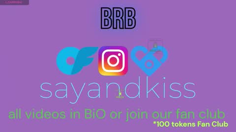 Snapshot of say_and_kiss chatting on 25, 3, 2026 Say and kiss online show from 25, 3, 2026