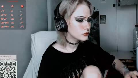 pronoun she. name Mary. age 21. online show from 13, 9, 2025