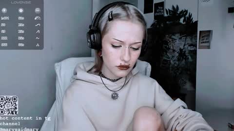 pronoun she. name Mary. age 21. online show from 30, 9, 2025