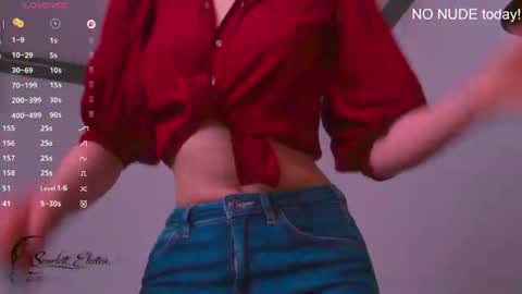 Snapshot of scarlett_electra chatting on 29, 6, 2026 SCARLETT ELECTRA - online show from 29, 6, 2026