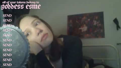 Snapshot of sendforesme chatting on 10, 4, 2026 goddess esme online show from 10, 4, 2026