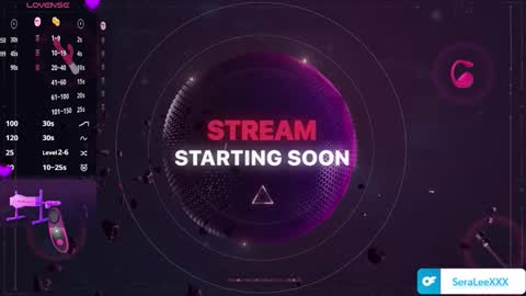 SeraLeeXXX online show from 11, 2, 2026