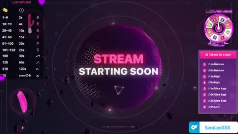 SeraLeeXXX online show from 21, 5, 2026