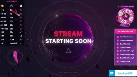 SeraLeeXXX online show from 2, 6, 2026