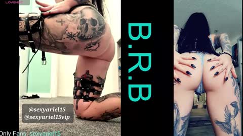 Snapshot of sexyariel15 chatting on 23, 3, 2026 SexyAriel15 online show from 23, 3, 2026