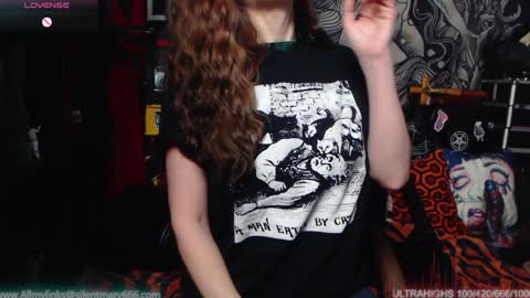 Allmylinkssilentmary666 online show from 1, 2, 2025