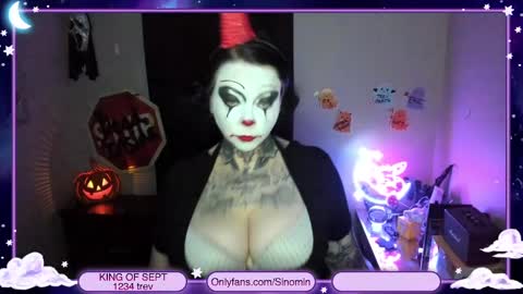 Snapshot of sinominx chatting on 2, 10, 2025 Sinomin online show from 2, 10, 2025