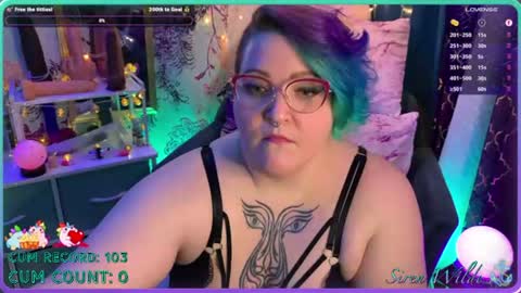 Snapshot of sirenwilde chatting on 22, 6, 2026 Siren Wilde online show from 22, 6, 2026
