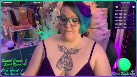 Snapshot of sirenwilde chatting on 29, 6, 2026 Siren Wilde online show from 29, 6, 2026