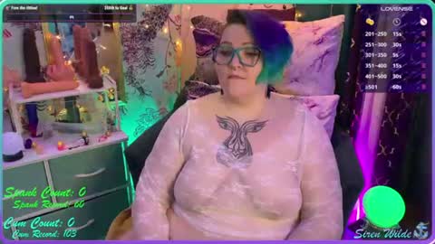Snapshot of sirenwilde chatting on 30, 6, 2026 Siren Wilde online show from 30, 6, 2026