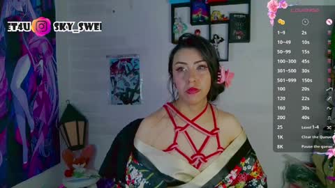 Snapshot of skylady05 chatting on 9, 4, 2026 millie online show from 9, 4, 2026