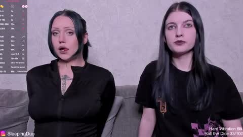 Snapshot of sleepingduo chatting on 29, 3, 2026 Hi We are Iva and Angela Nice to meet u 3 online show from 29, 3, 2026