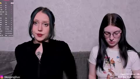 Snapshot of sleepingduo chatting on 13, 4, 2026 Hi We are Iva and Angela Nice to meet u 3 online show from 13, 4, 2026