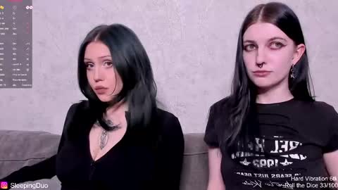 Snapshot of sleepingduo chatting on 14, 4, 2026 Hi We are Iva and Angela Nice to meet u 3 online show from 14, 4, 2026