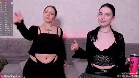 Snapshot of sleepingduo chatting on 8, 5, 2026 Hi We are Iva and Angela Nice to meet u 3 online show from 8, 5, 2026