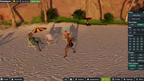 Extasy online show from 4, 3, 2026