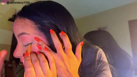 Snapshot of spicestacy1103 chatting on 17, 4, 2026 Stacy online show from 17, 4, 2026