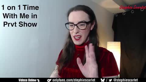 Stephie Scarlet online show from 23, 2, 2026