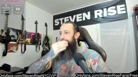 StevenRiseNYC online show from 26, 2, 2025