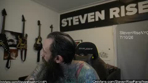 Snapshot of stevenrisenyc chatting on 10, 7, 2026 StevenRiseNYC online show from 10, 7, 2026
