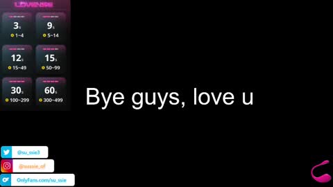 su_ssie online show from 2, 3, 2025