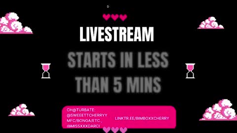 Snapshot of sweeettcherryy chatting on 12, 4, 2026 Cherry B online show from 12, 4, 2026