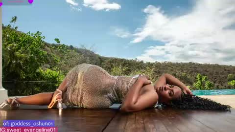 Snapshot of sweer_oshun chatting on 24, 3, 2026 Evangeline online show from 24, 3, 2026