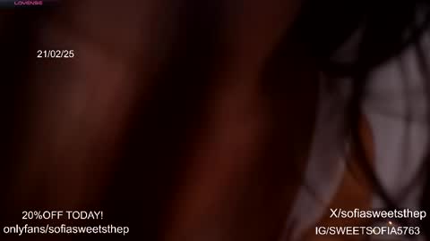Snapshot of sweetsthep22 chatting on 22, 2, 2025 Sofia online show from 22, 2, 2025