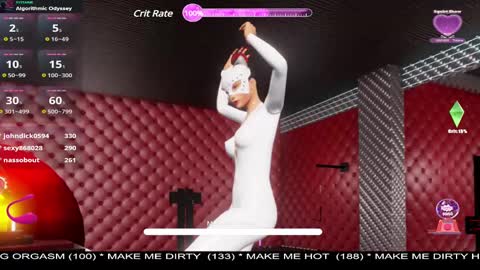 Snapshot of systaime chatting on 9, 1, 2025 MISTRESS LISA FIRST 3DXCHAT CAMGIRL 3dxchat anime gaming mistress domina online show from 9, 1, 2025