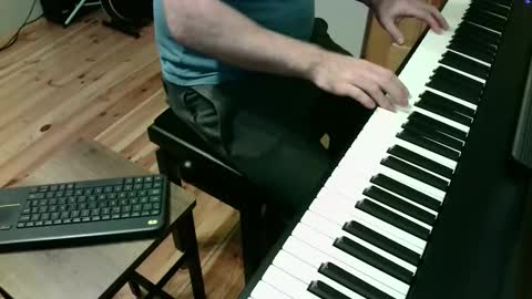 Snapshot of the_naked_pianists chatting on 12, 10, 2025 Stephan 34  Cassandra 25 online show from 12, 10, 2025