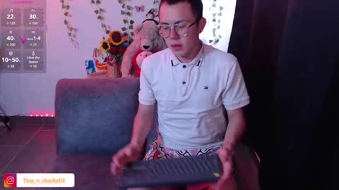 Snapshot of tina_n_charlie chatting on 13, 3, 2026 Tina N Charlie online show from 13, 3, 2026