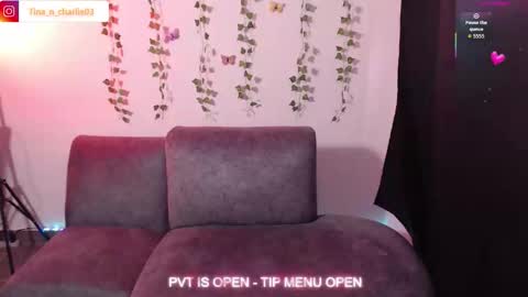 Snapshot of tina_n_charlie chatting on 9, 4, 2026 Tina N Charlie online show from 9, 4, 2026