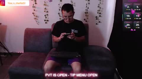 Snapshot of tina_n_charlie chatting on 10, 4, 2026 Tina N Charlie online show from 10, 4, 2026