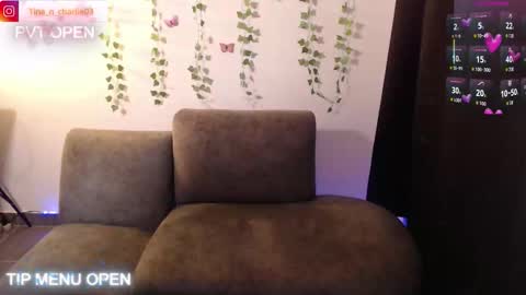 Snapshot of tina_n_charlie chatting on 15, 4, 2026 Tina N Charlie online show from 15, 4, 2026