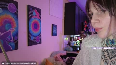 Snapshot of tricky_nymph chatting on 4, 3, 2025 Cassie online show from 4, 3, 2025