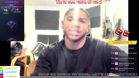 Snapshot of urnewdaddy90 chatting on 10, 12, 2024 Big Daddy online show from 10, 12, 2024