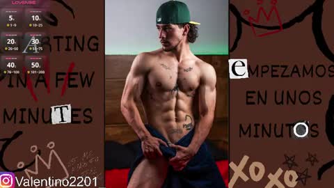 Snapshot of valentino_2201 chatting on 3, 7, 2026 Valentino - 15 OFF valentino2201 online show from 3, 7, 2026